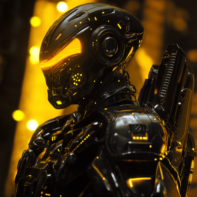Evil Robotic Military