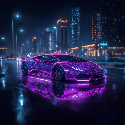 Cyberpunk Lamborghini
