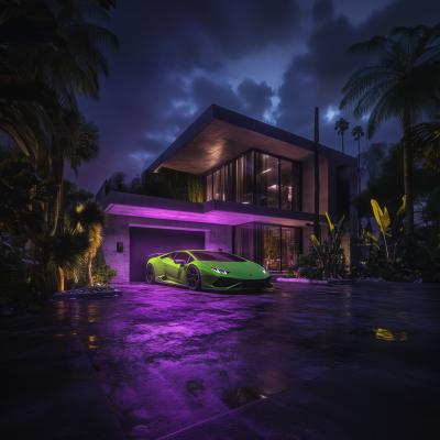 Cyberpunk Miami