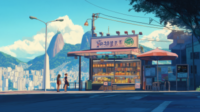 Anime Inspired Food Distribution