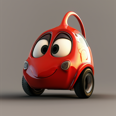 Red Monkey Car