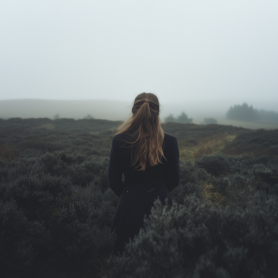 Young Woman in Heather