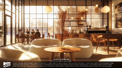 Warm and Modern Coffee Shop