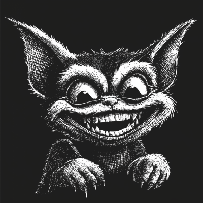 Evil Gremlin Art