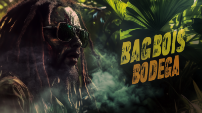 Rastafarian Zombie with Smoke
