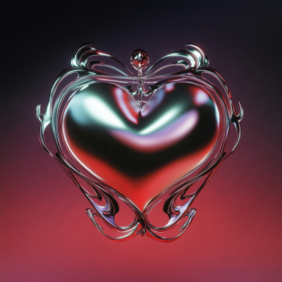 Futuristic Heart Design