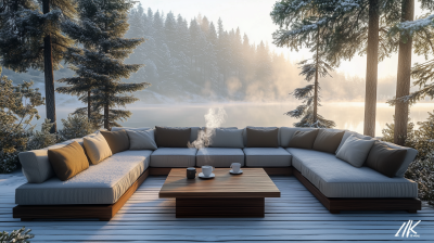 Snowy Outdoor Lounge Set