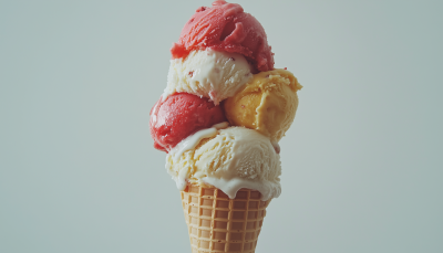 Delicious Ice Cream Cone