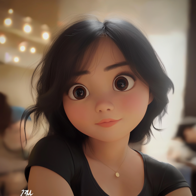 Pixar Animated Girl