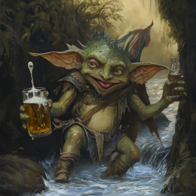 Goblin with Ale