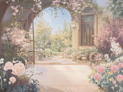 Pastel Garden