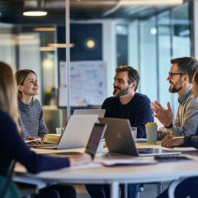 Consulting Team Discussion