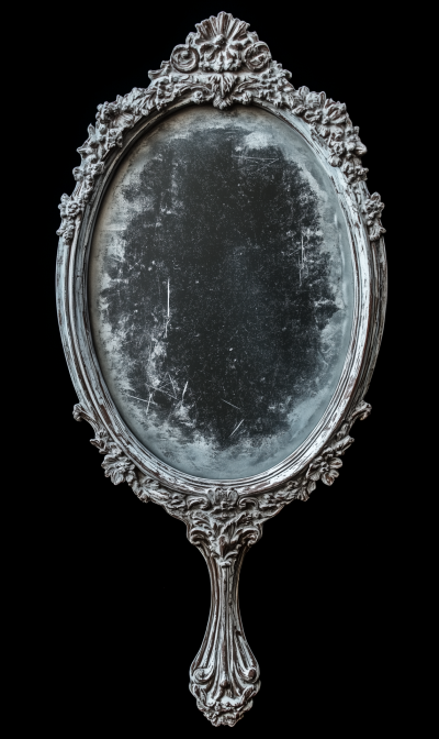 Antique Hand Mirror