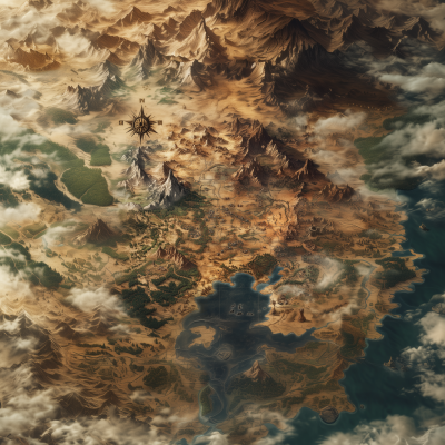 Fantasy Map for D&D Campaign