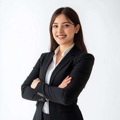 Cheerful Business Woman