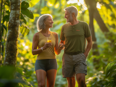 Couple at Hiking Trail