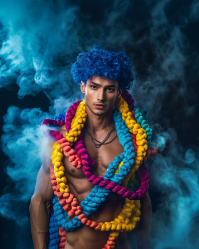 Surreal Wig Model
