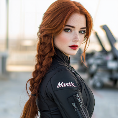 Red Haired Pilot in Medical Bay