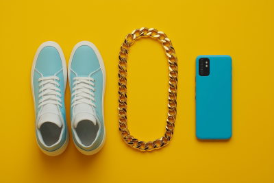 Photorealistic Flat Lay