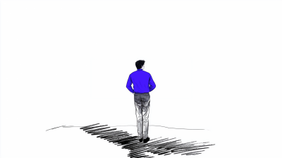 Minimalist Man Illustration
