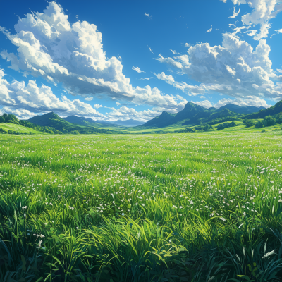 Serene Grassland