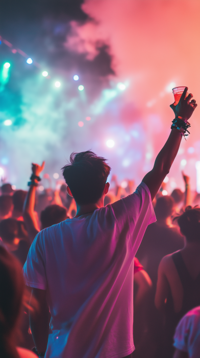 Outdoor Rave Party