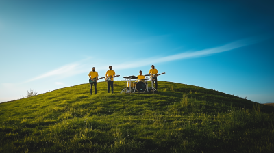 Energetic Rock Band Performance