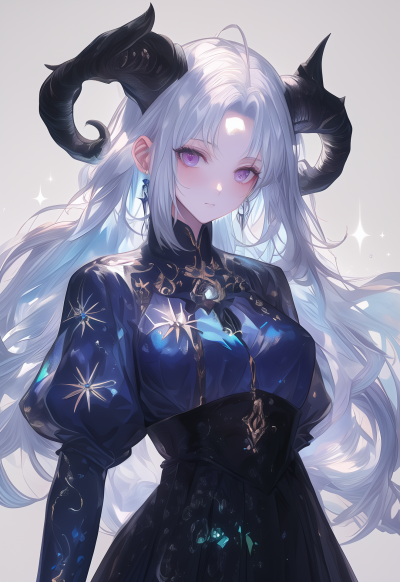 Elegant Anime Girl