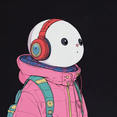 Cute Anthropomorphic Marshmallow Superhero