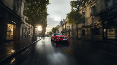 Peugeot 308 MHEV in Paris