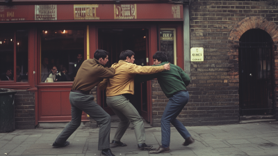 1970s Street Fight