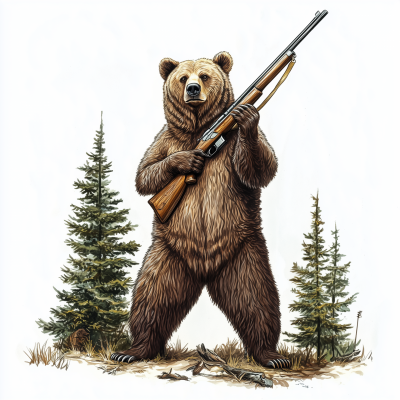 Grizzly Bear Hunter