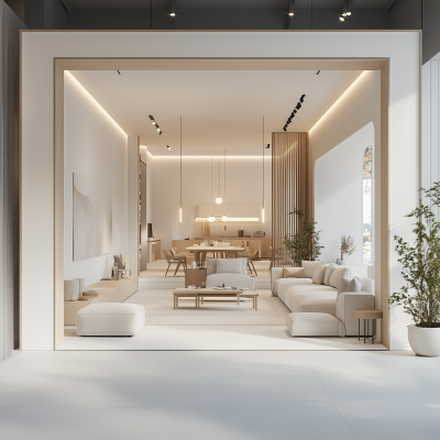 Furniture Showroom Layout