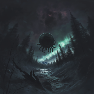 Ominous Dark Sphere