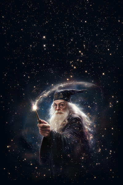 Artistic Wizard Portrait