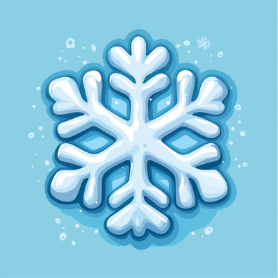 Frozen Snowflake Emoji