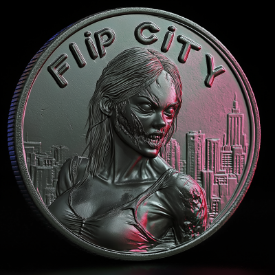 Female Zombie Coin