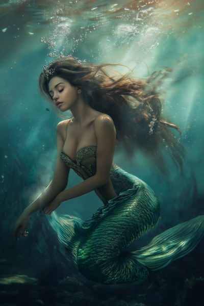 Mermaid Underwater