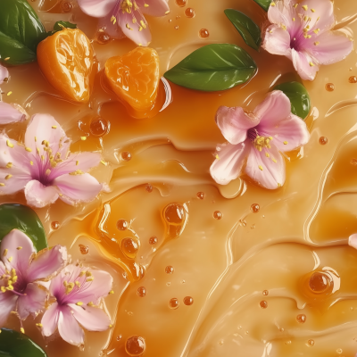 Delicious Caramel Background