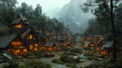 Eoniant: A Serene Medieval Fantasy City