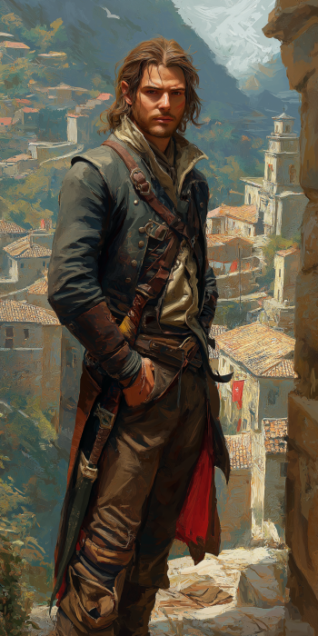 Rogue Half-Elf Character