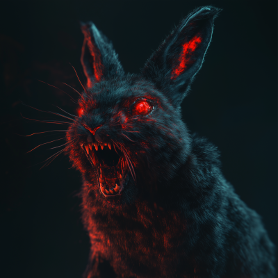 Cursed Cyberpunk Rabbit