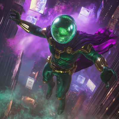 Mysterio on Rooftop