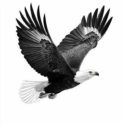 Bald Eagle in Flight
