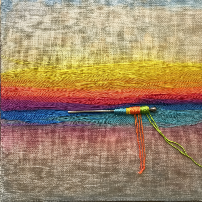 Needle and Rainbow Thread