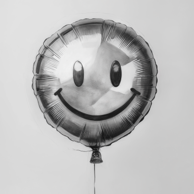 Shiny Smiley Balloon