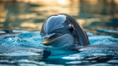 Curious Dolphin