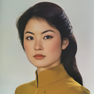 Striking Woman Portrait