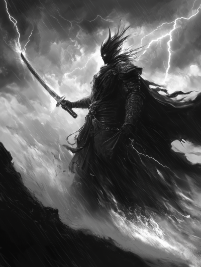 Legendary Samurai in a Storm