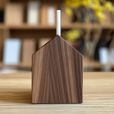 Minimalist Wooden House
